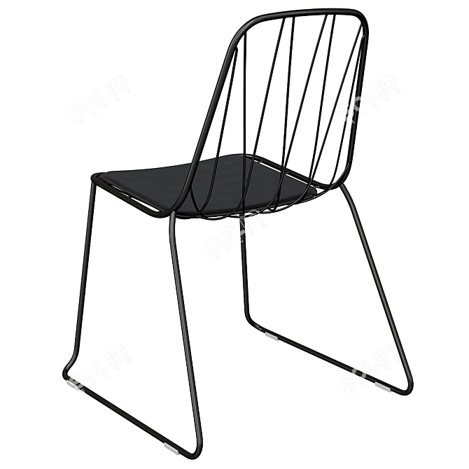 Stylish Modern Chee Chair SP01 3D model image 2