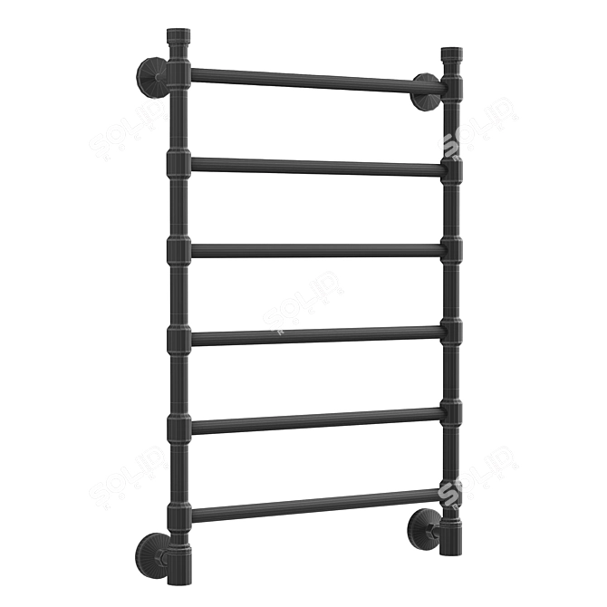 EWRIKA Medea B4 Chrome Towel Warmer 3D model image 2