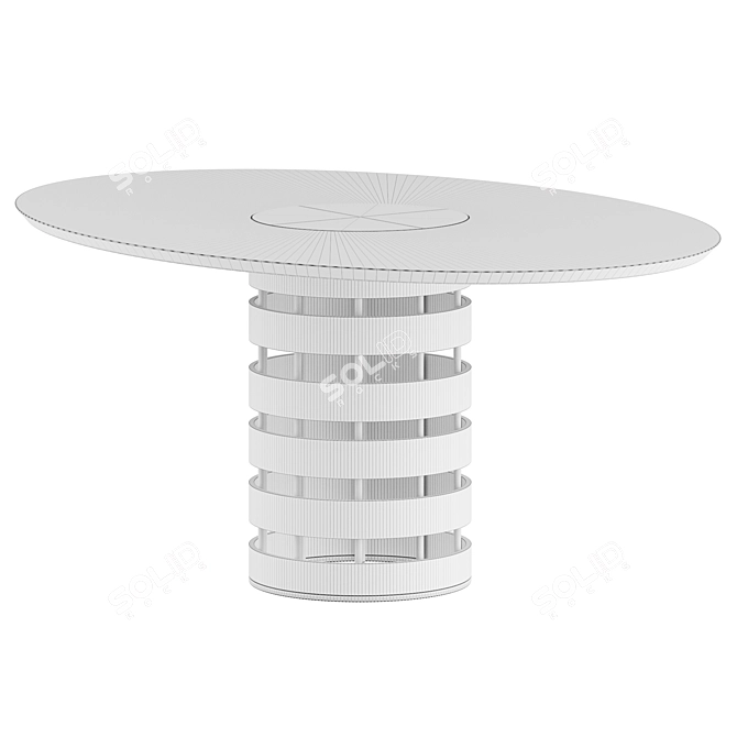 Conrad Table by Rossato 3D model image 3