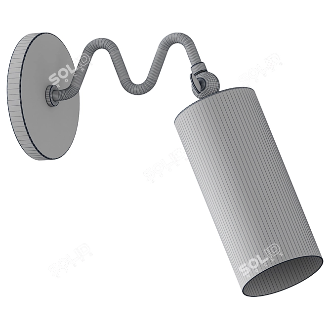 Modern Elegance Bea Wall Sconce 3D model image 2