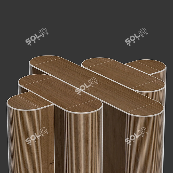Sleek Signe EOG-1 Side Table 3D model image 5