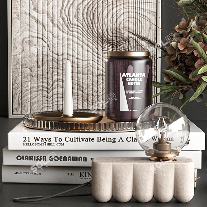 3D Models Set with Render Engines 3D model image 3