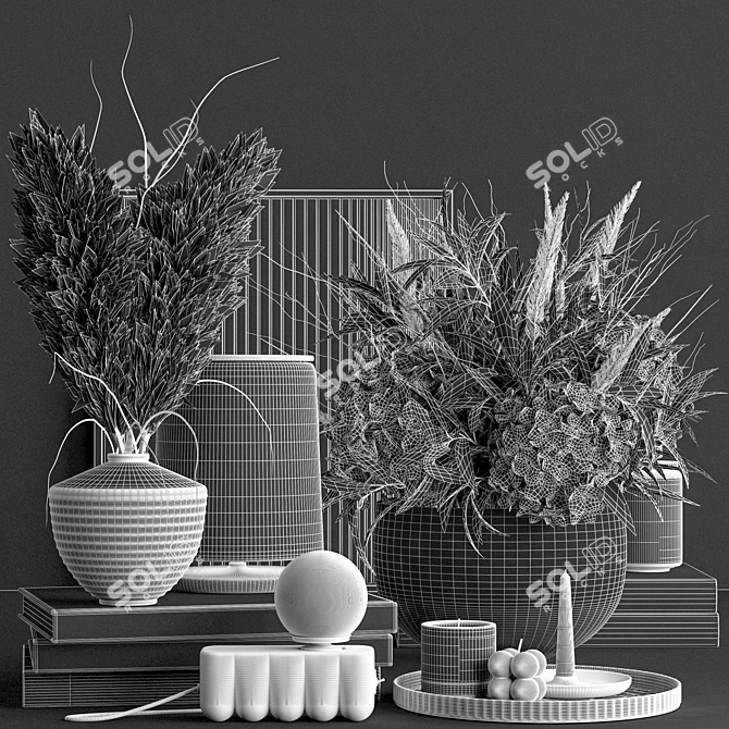 3D Models Set with Render Engines 3D model image 7