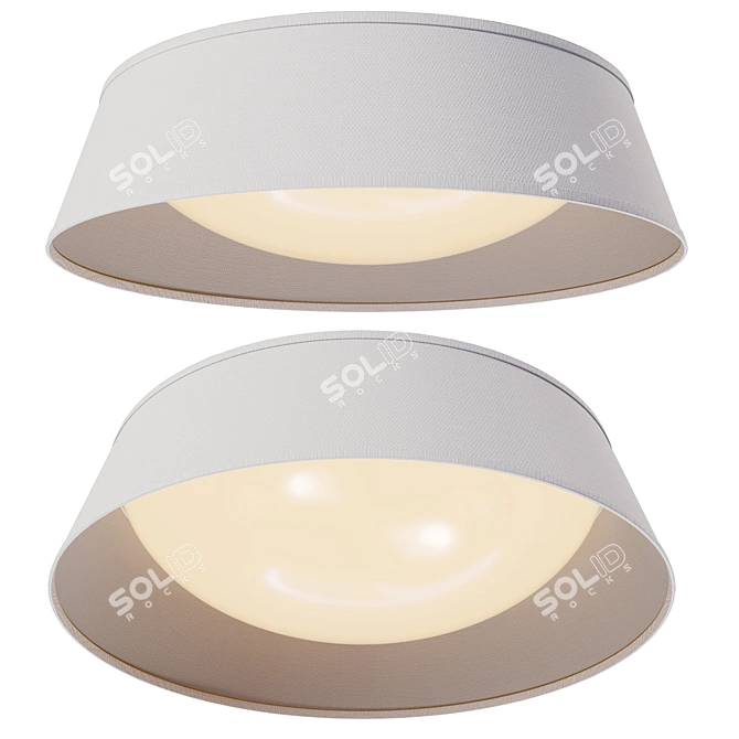 Modern Sapia Pendant Light 3D model image 1