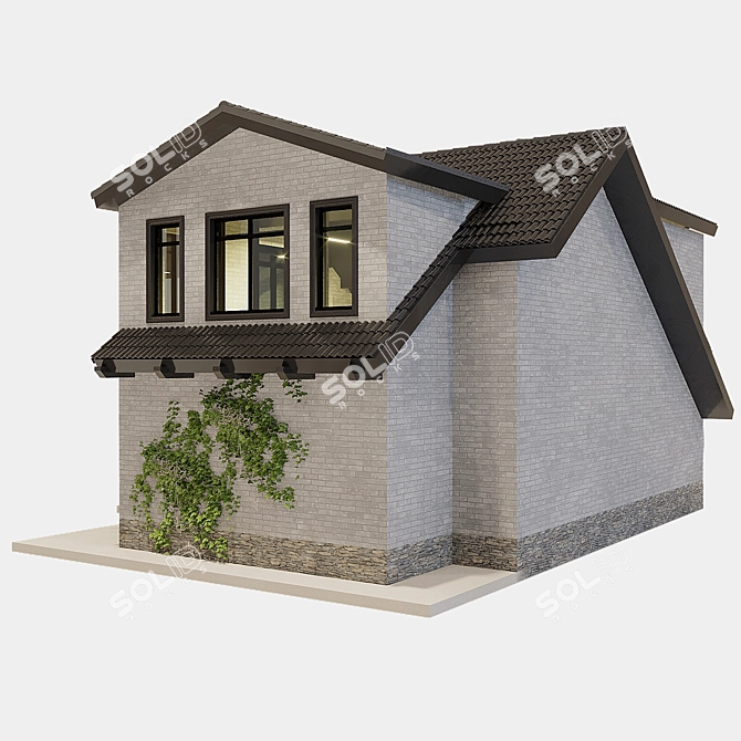 Rustic Charm Farmhouse Decor 3D model image 13