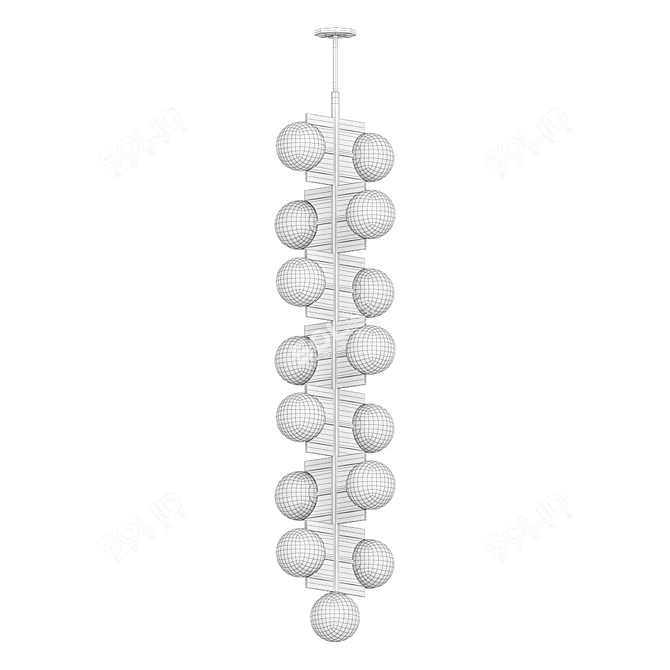 PLOSER Chandelier by Imperiumloft 3D model image 4