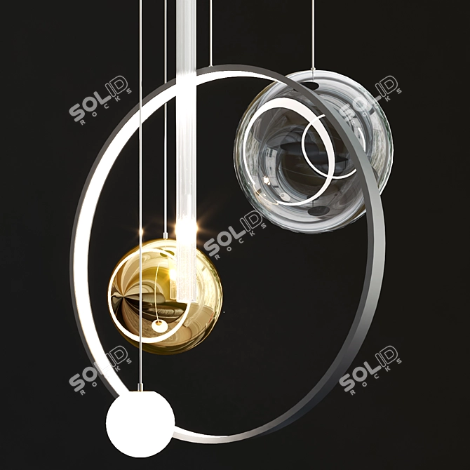 Modern Biarritz Designer Table 3D model image 2