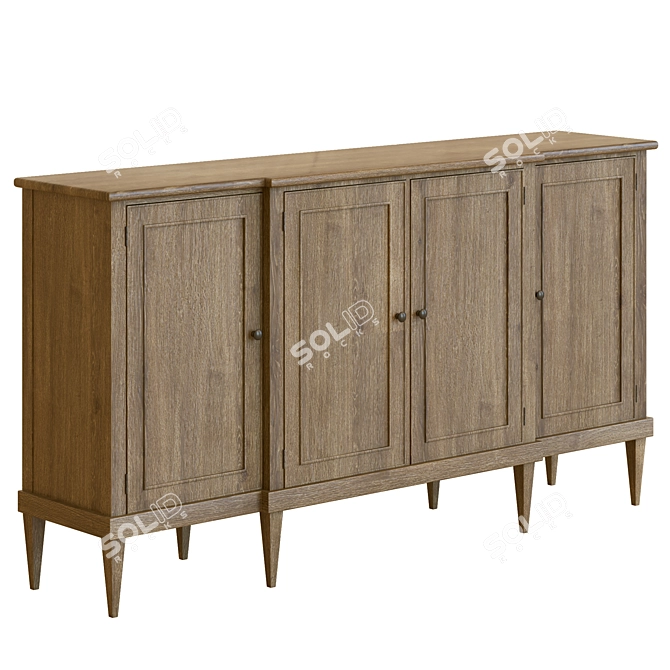 McKinley Sideboard by Woodbridge - 3D Model 3D model image 1