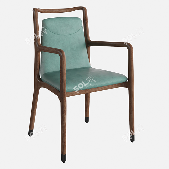 Italian Design Ibla Chairs Table 3D model image 2