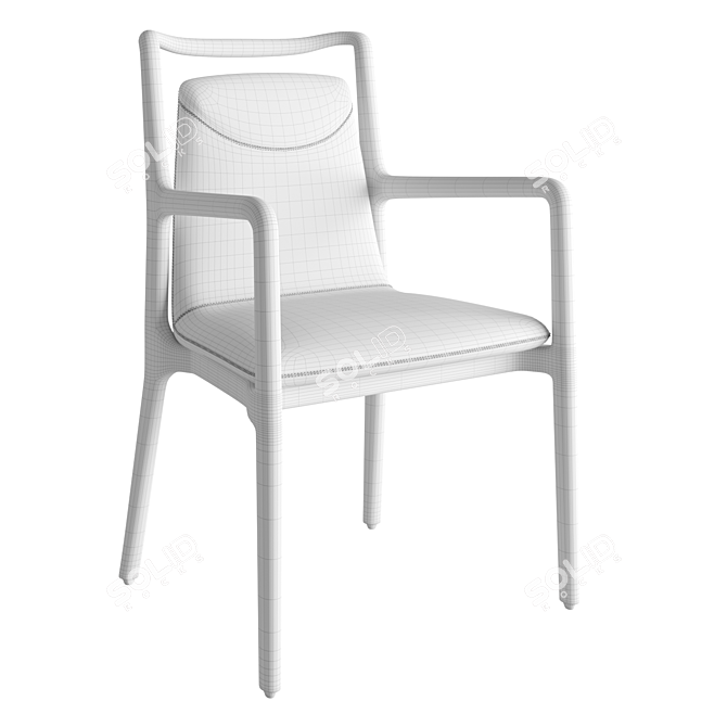 Italian Design Ibla Chairs Table 3D model image 4