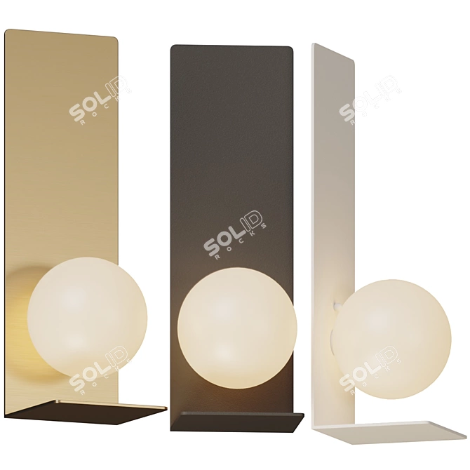 Elegant Lani Sconce Illuminates Spaces 3D model image 1