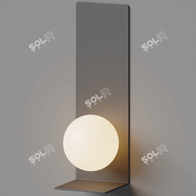 Elegant Lani Sconce Illuminates Spaces 3D model image 3