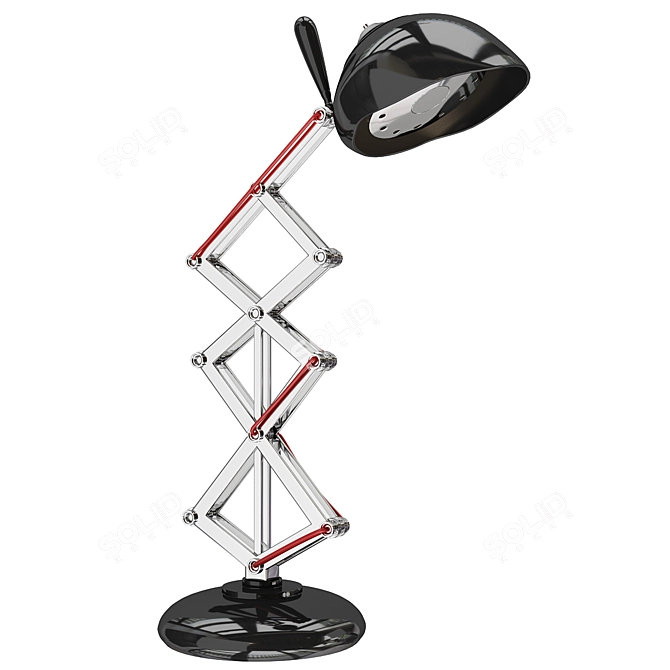 Stylish Modern Floor Lamp Design 3D model image 1