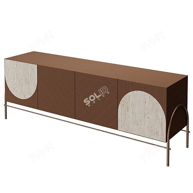 ALMA L Identity Collection Nightstand 3D model image 2