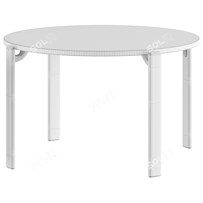 Rey Table by Bruno Rey 3D model image 4