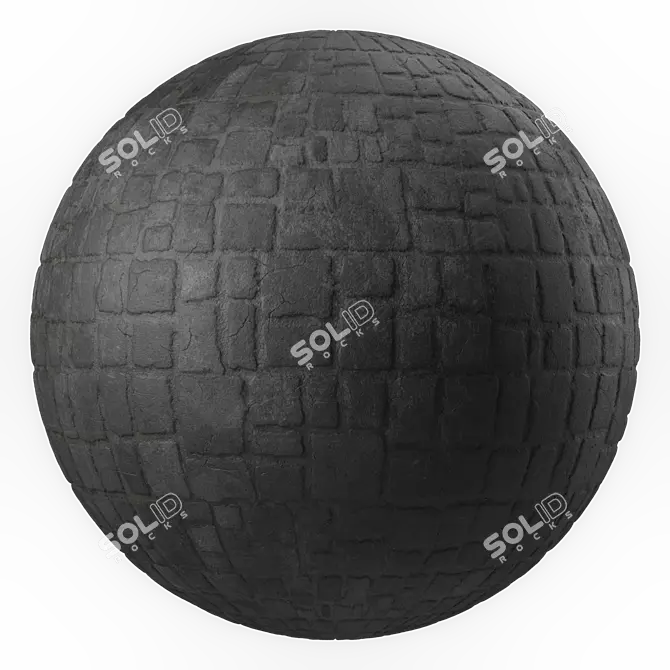 Wild Stone Wall Panels Ornament 3D model image 5