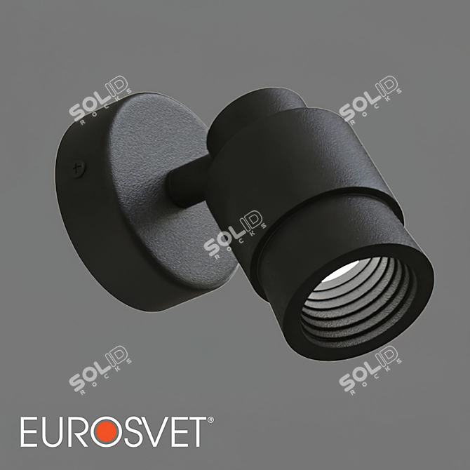 Eurosvet Plat LED Wall Light 3D model image 5