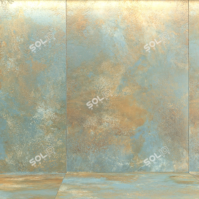 Laminam OSSIDO VERDERAME Ceramic Slabs 3D model image 2