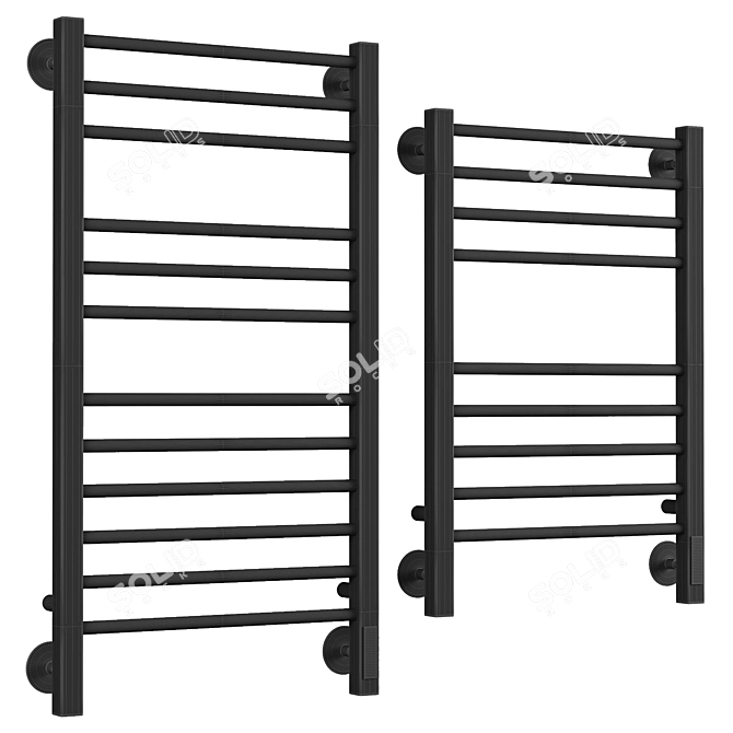 Electric Towel Warmer Terminus Sicily 3D model image 2