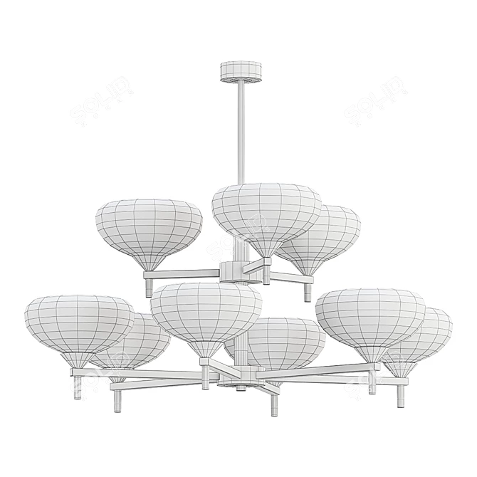 Rivoli Chandelier by ImperiumLoft 3D model image 3