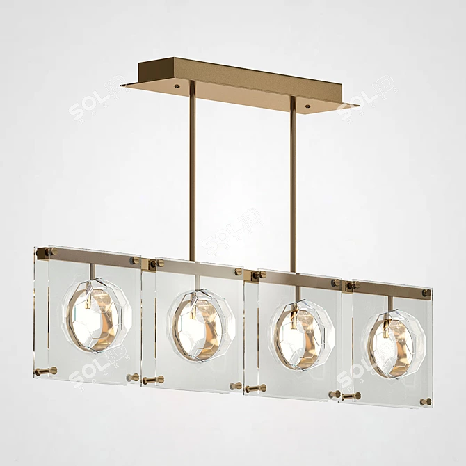 Rochillon Pendant Light Fixture 3D model image 2