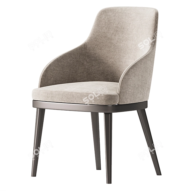 Modern Costa Dining Chair 2017 3D model image 4