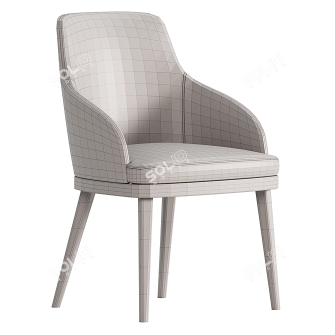 Modern Costa Dining Chair 2017 3D model image 5