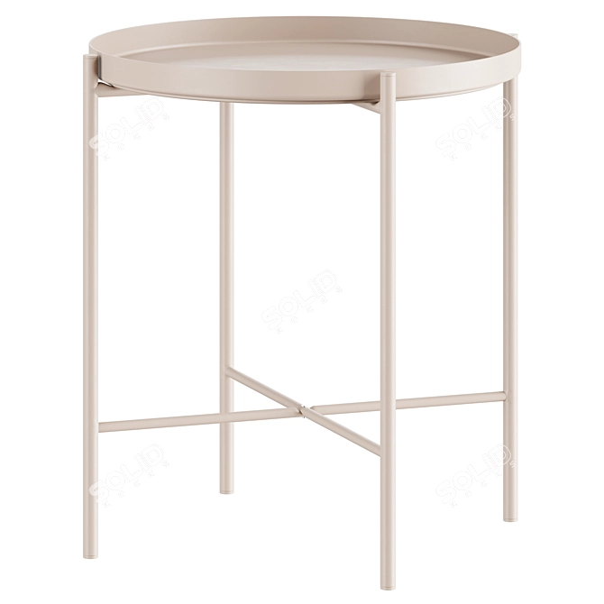 Gladom Serving Table - Ikea 3D model image 3