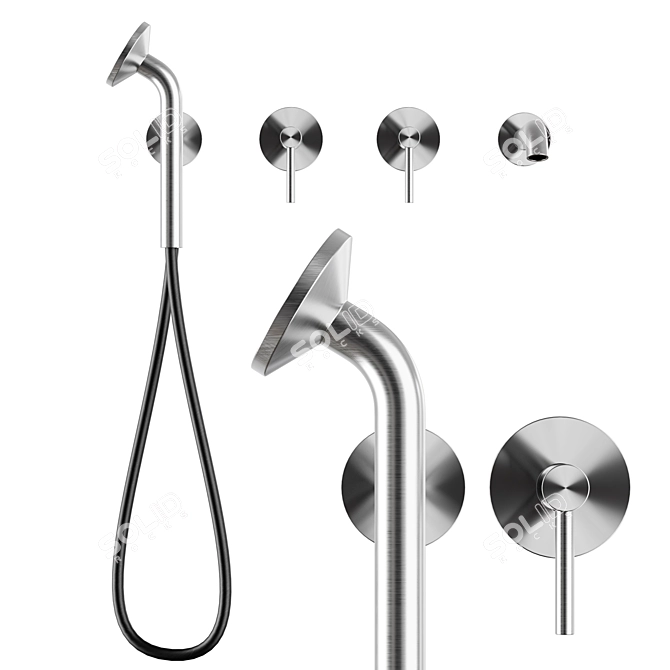 Formafantasma Bath Mixer 3D model image 2