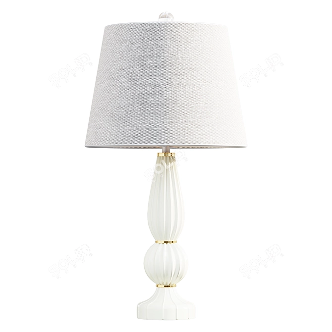 Maddie 28" LED Table Lamp 3D model image 1