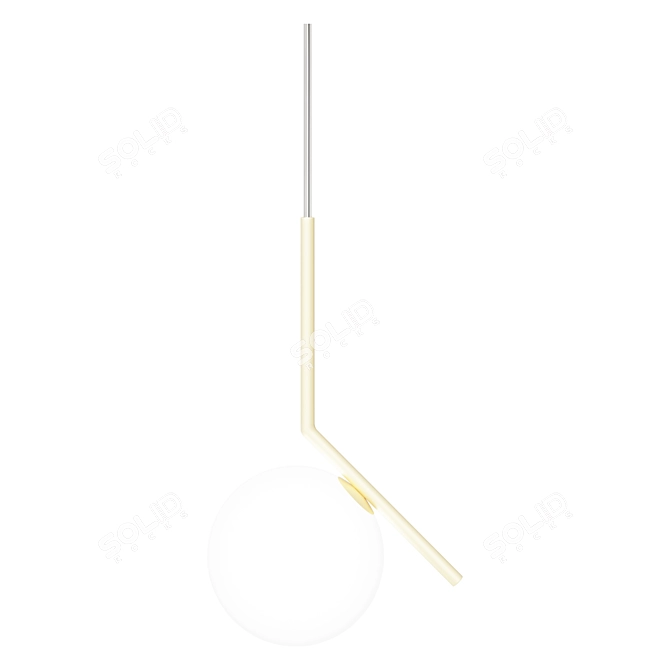 Flos IC Lighting S Pendant 3D model image 1