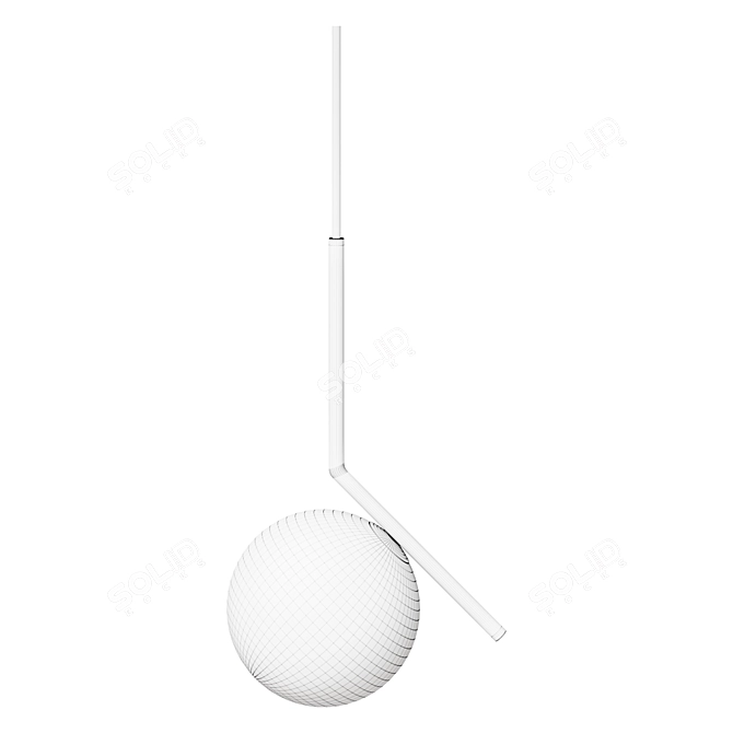 Flos IC Lighting S Pendant 3D model image 2