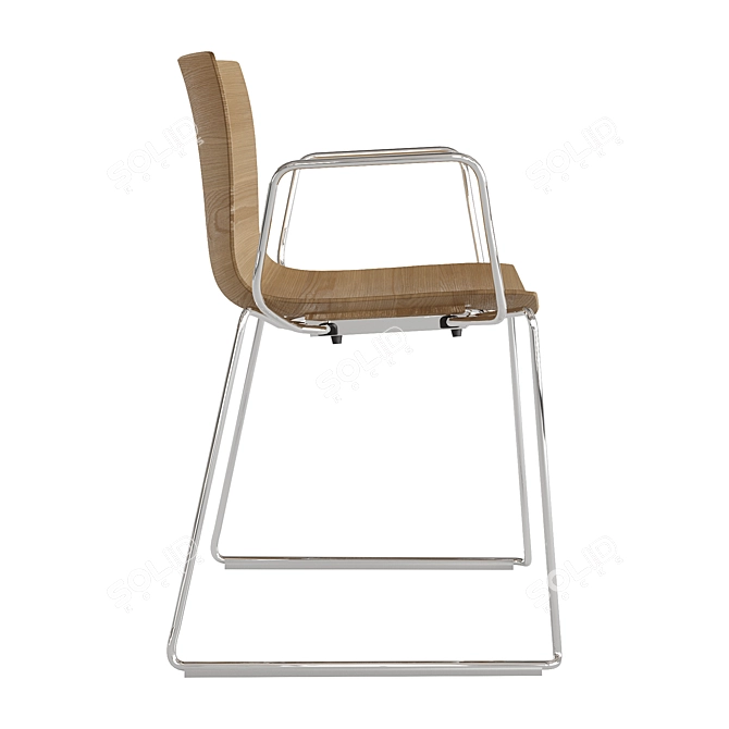 Modern Arper CATIFA 46 Chair 3D model image 3