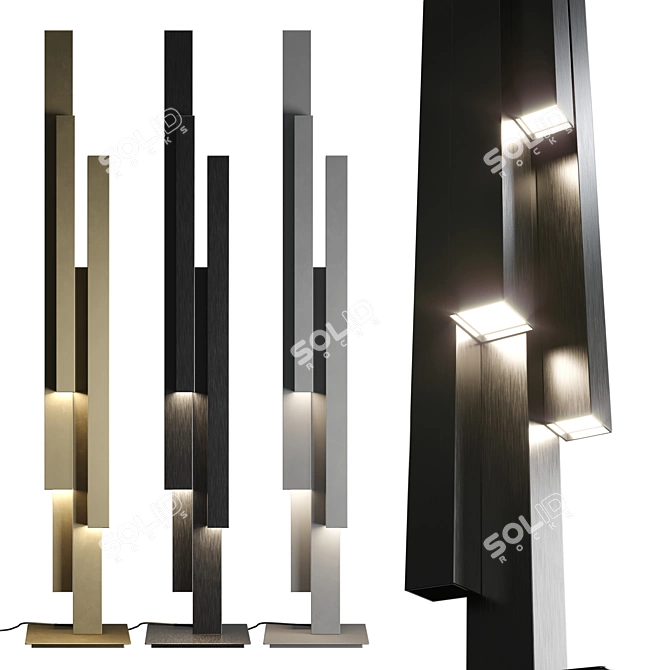 Modern Manhattan Cattelan Italia Lighting 3D model image 1