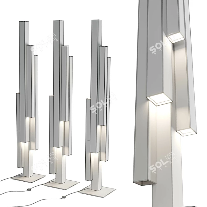 Modern Manhattan Cattelan Italia Lighting 3D model image 3