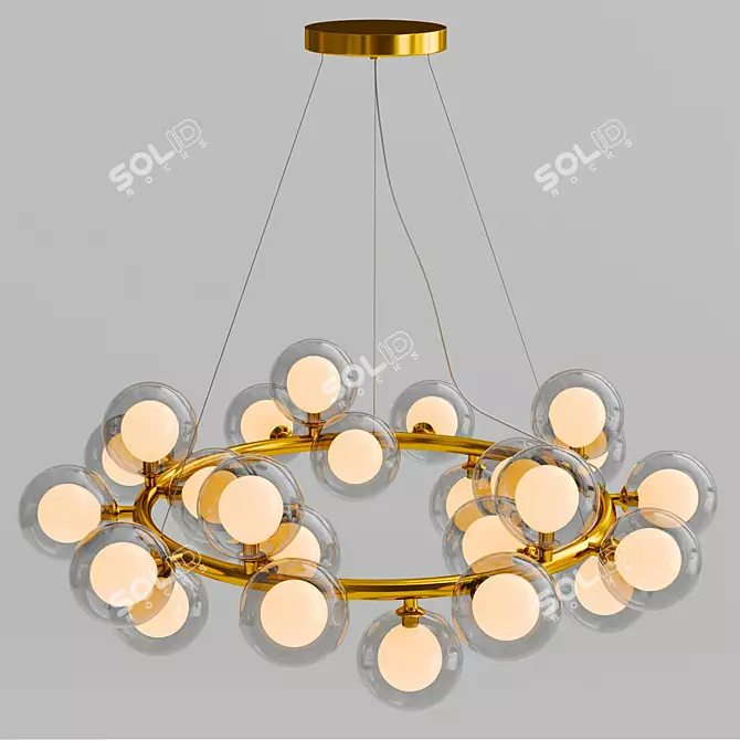 Modern LINDA Design Lamps 3D model image 2