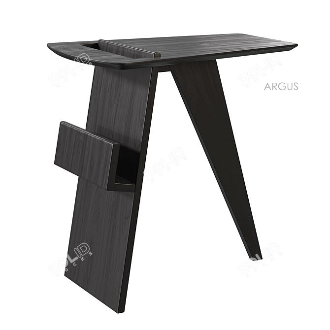 Escalate Ash Magazine Table 3D model image 1