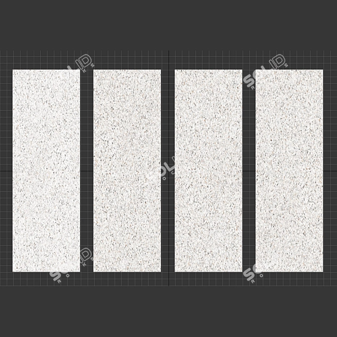  Laminam Terrazzo Bianco Venezi 3000x1000mm 3D model image 3