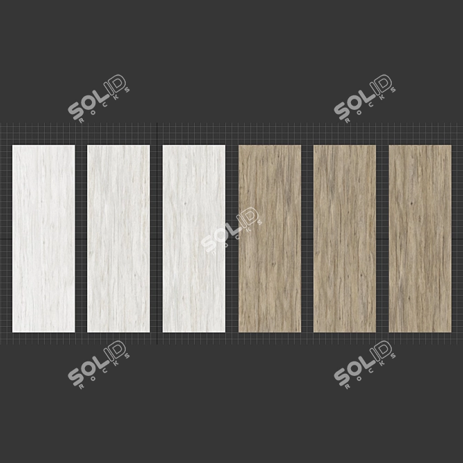 Laminam Legno Venezia Corda Texture 3D model image 4