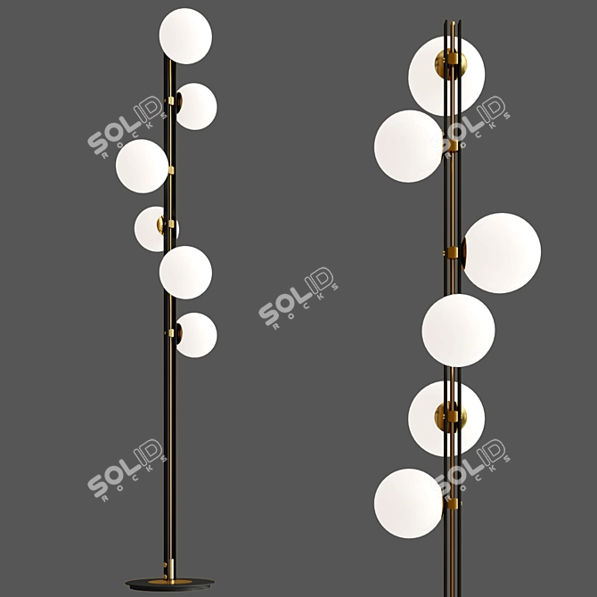 Studio Kronos Design Tall Planter 3D model image 2