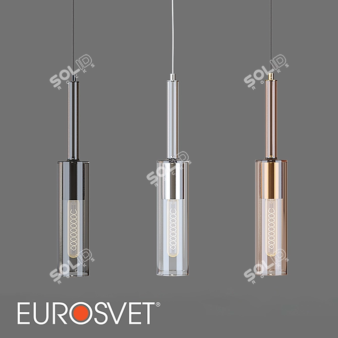 Eurosvet Graf Pendant Light 3D model image 1