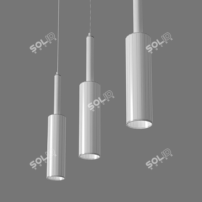 Eurosvet Graf Pendant Light 3D model image 3