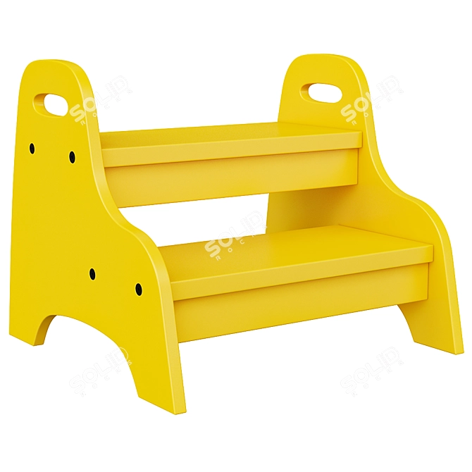 Trogen Child Step Stool 3D model image 1