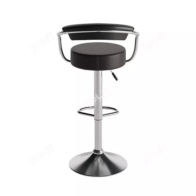 Orion Hi-Tech Bar Stool 3D model image 4