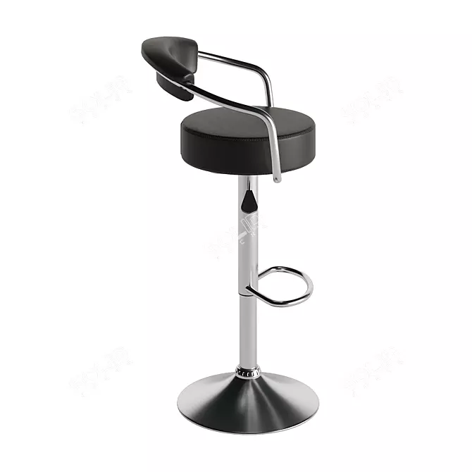 Orion Hi-Tech Bar Stool 3D model image 5