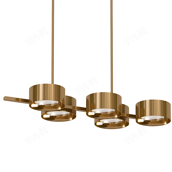 Industrial Sound OR6 Suspension Lamp 3D model image 1