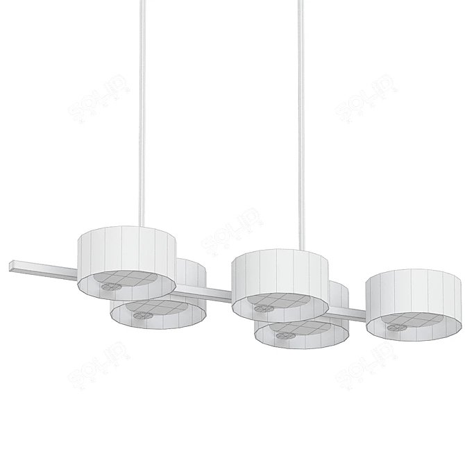 Industrial Sound OR6 Suspension Lamp 3D model image 3