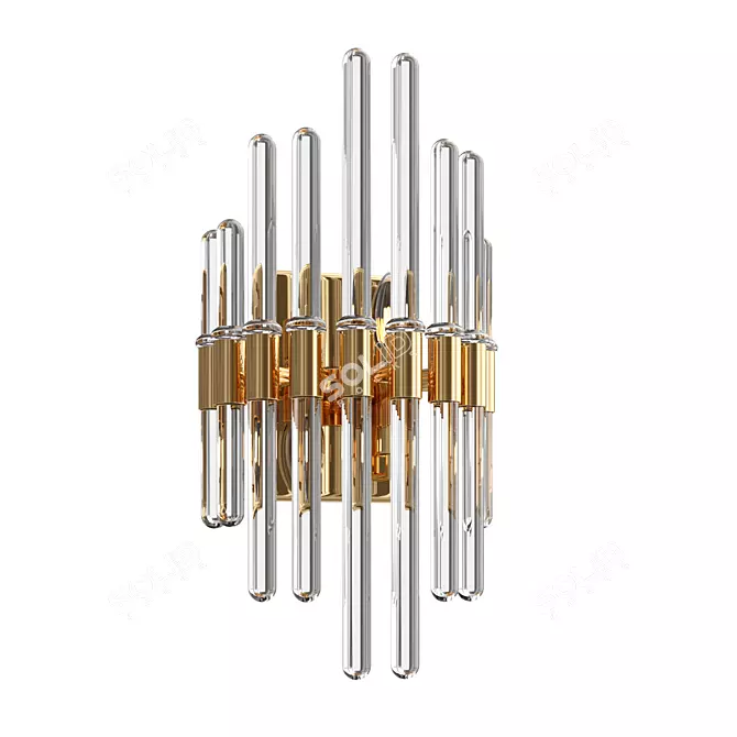 Modern Wall Sconce Stylish Lighting 3D model image 1