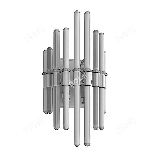 Modern Wall Sconce Stylish Lighting 3D model image 3