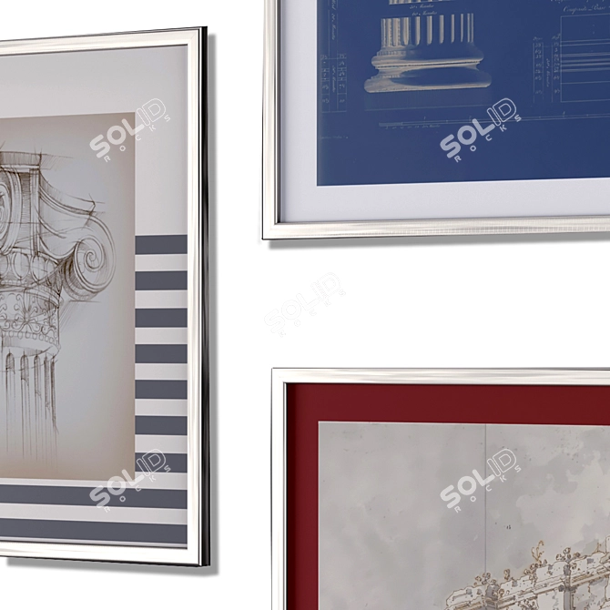 Hellenic Frames for Beautiful Art 3D model image 6